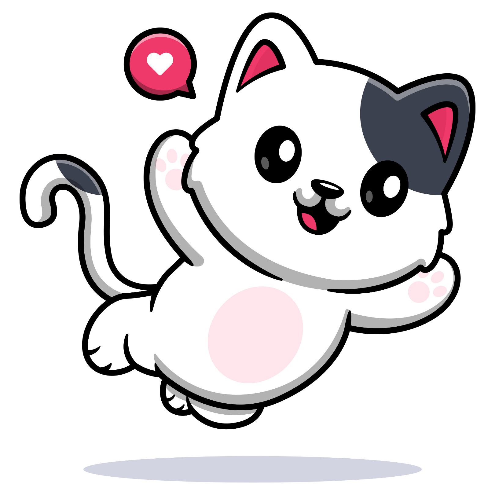 chat qui vole